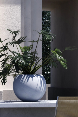 Artemis Round Fiberstone Planter