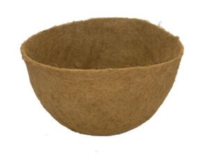 Molded Coco Liner for Bellus & Flat Bottom Hanging Baskets