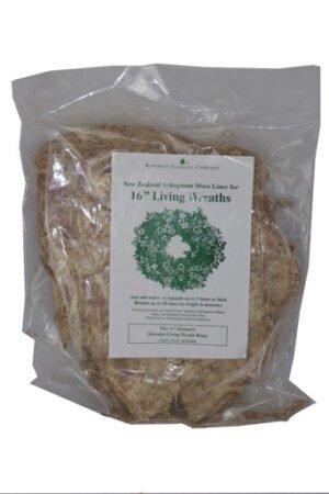 16" Preformed Sphagnum Moss Liner for Living Wreath