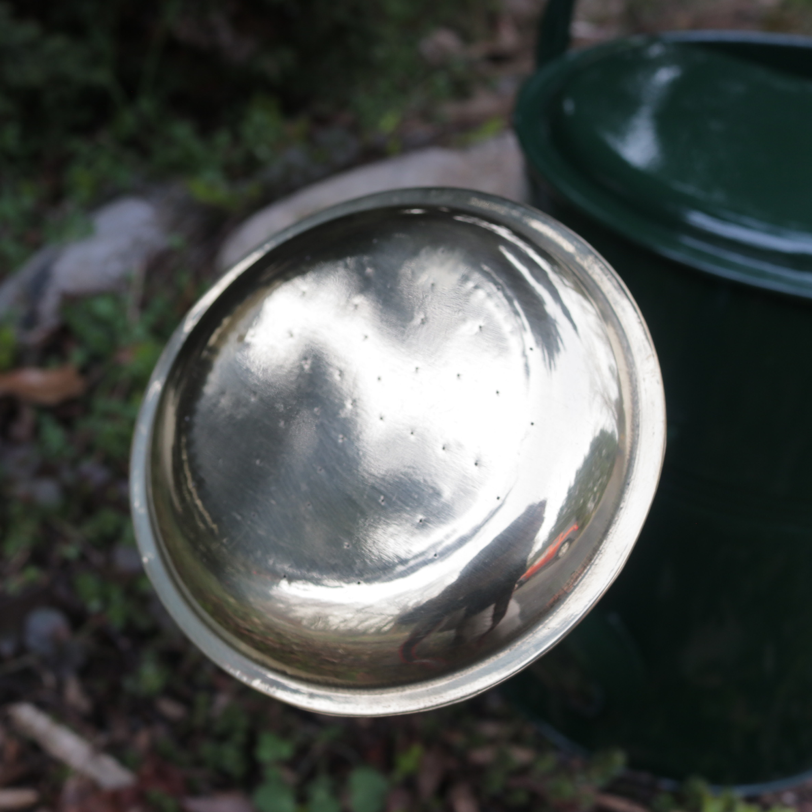 Plain Galvanized European Classic Double Grip Watering Can 2.6 gallon - Image 5